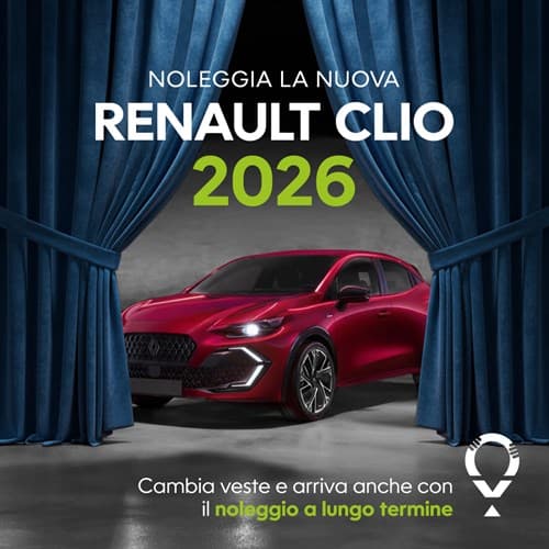 La Renault Clio cambia veste: prenotala ora e provala grazie al noleggio a lungo termine